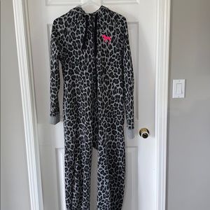 VS Pink Leopard Onesie